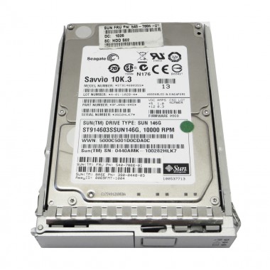 146GB - 10000 RPM SAS, Disk Assembly