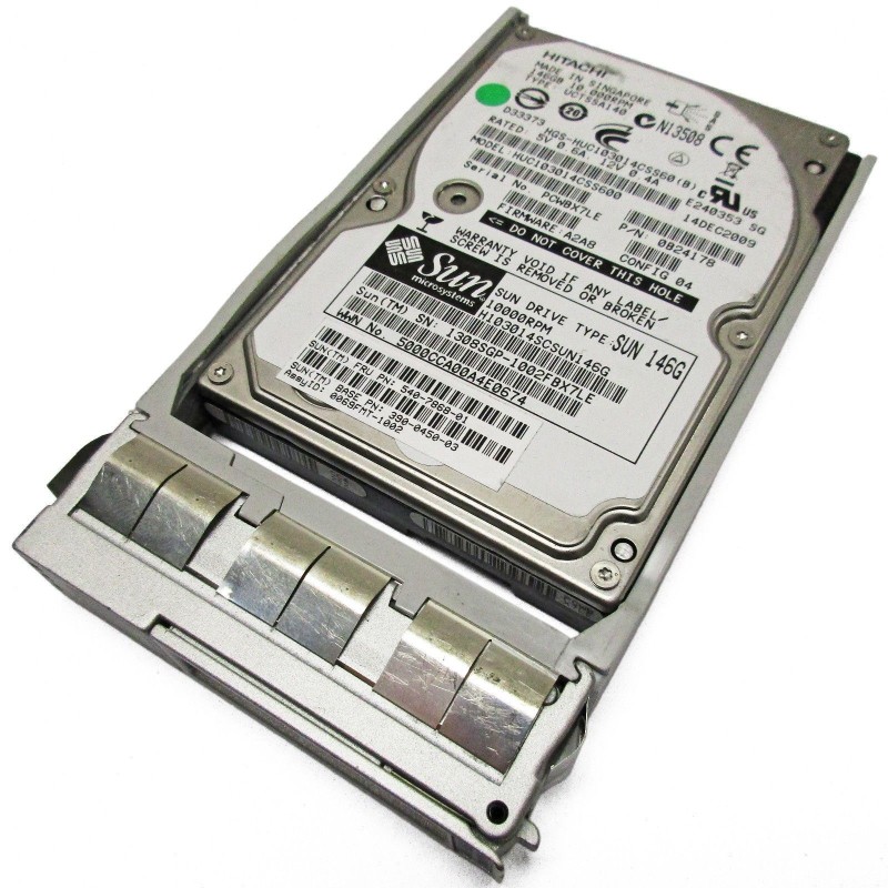 Sun Microsystems 540-7868 146GB - 10000 RPM SAS SFF Disk Assembly Hard Disk Drive HDD