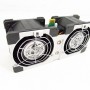 CPU Dual Fan Assembly with Metal Fingerguards Delta Fan, 6038mm, 2U