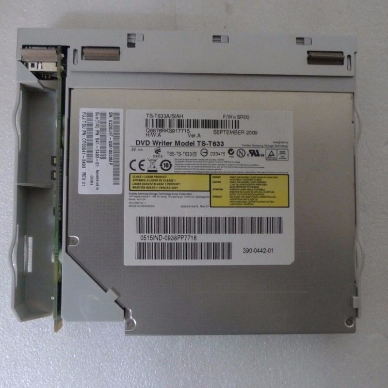 Sun Microsystems 541-3493 Slot-Load SATA DVD-Writer/CD-Writer - USB Board Assembly