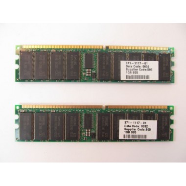 2GB Memory Kit, 2x 1GB DIMMs
