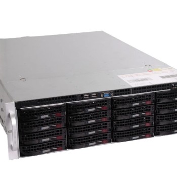 3U 16-Bay 3.5-Inch Server Chassis with 16 Drive Slots, Configurable to Order