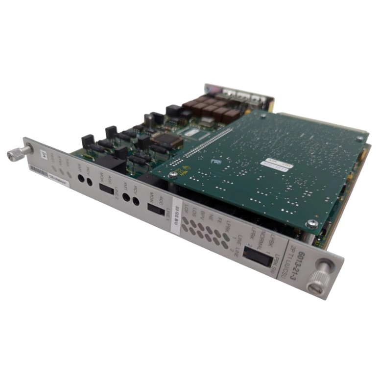 Telco Systems 6013-21-3 2-Port T1 LIU/CSU Card Dual-Channel Interface