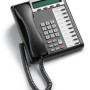 10-Button Business Office Telephone, Black, Charcoal