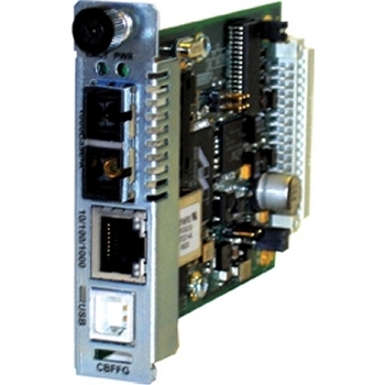 10/100/1000Base-T to 1000Base-X Oam Converter with SFP Slot