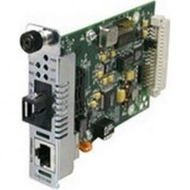 100Base-TX RJ45 to 100Base-FX MMF ST 1300nm 2km Class B Converter Module