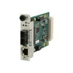 Transition Networks CFETF1014-110 Fast Ethernet Media Converter Card 100Base-TX to 100Base-FX Converter Card 1310nm SM SC 20km