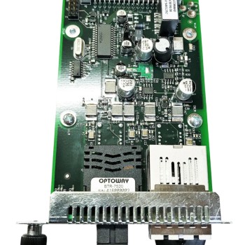 Gigabit 850nm MM SC 220-Meter to SM Single Fiber 1550tx/1310rx SC 20km