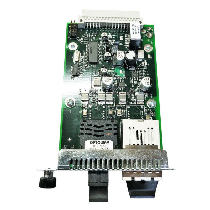Transition Networks CFMFF1329-221 Gigabit 850nm MM SC 220-Meter to SM Single Fiber 1550tx/1310rx SC 20km