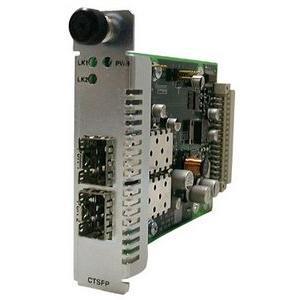 Optical Line Converter Module with Two Empty SFP Slots Optical Line Converter Module with Two Empty SFP Slots