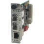 10/100/1000 Base-TX to Dual 1000Base SFP Media Converter Card