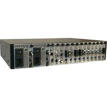 Transition Networks CPSMC1310-100 13-Slot Point System Chassis with 48 Volt Power Supply