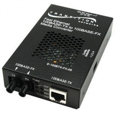 100Base-TX to 100Base-FX High Tmp SC SM 20km Sa Media Converter