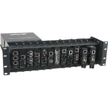 12-Slot Media Converter Rack, No Modules Included