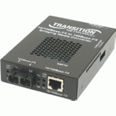 10/100 Bridging Converter RJ45 to 100Base-FX MM LC 2km