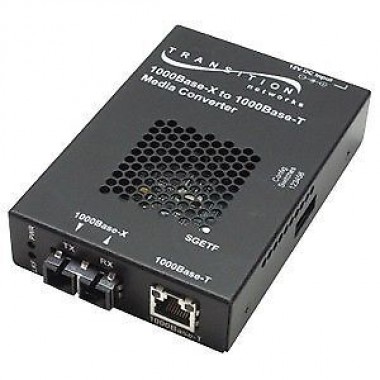 1000Base-TX to 1000Base-SX LC MM 220-Meter Sa Media Convt
