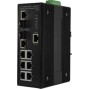 Ind Man 6 10/100/1000Base T+2 Gig FE SFP Combo Switch