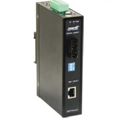 10/100Base-TX to 100Base-FX 1310nm MM ST Hi Temperature Converter