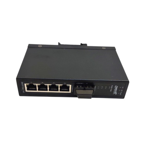 Transition Networks SISTP1014-141-LRT High Temp Unmanaged Industrial PoE Switch 100 Bfx SM Sc+10/100btx