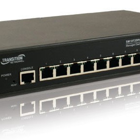 8-Port 10/100/1000 Managed Switch 2-Port 100/1000 SFP/RJ45