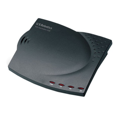 US Robotics USR5633A 56k External V.92 USB Fax Modem