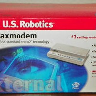 USR 5686-03 56K External Fax Modem
