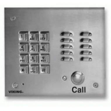 Viking K-1700-3 Stainless Steel Door Phone