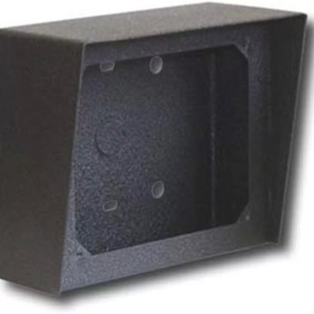 VE6X7 Mounting Box for Pedestal - Black