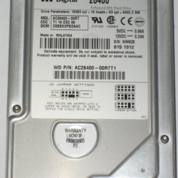 8.4 GB, Internal, 5400 RPM, 3.5 Hard Drive