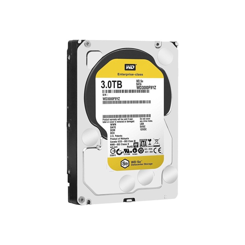Western Digital WD3000F9YZ 3TB WD Se 3.5-Inch 7200 RPM 6Gb/s SATA Drive with 64MB Cache