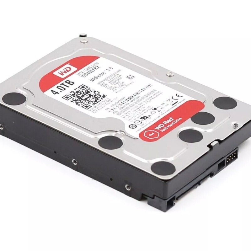 Western Digital WD40EFRX-68WT0N0 4TB 3.5-Inch 6Gb/s 64MB 5.4K SATA Red Plus NAS HDD Hard Disk Drive