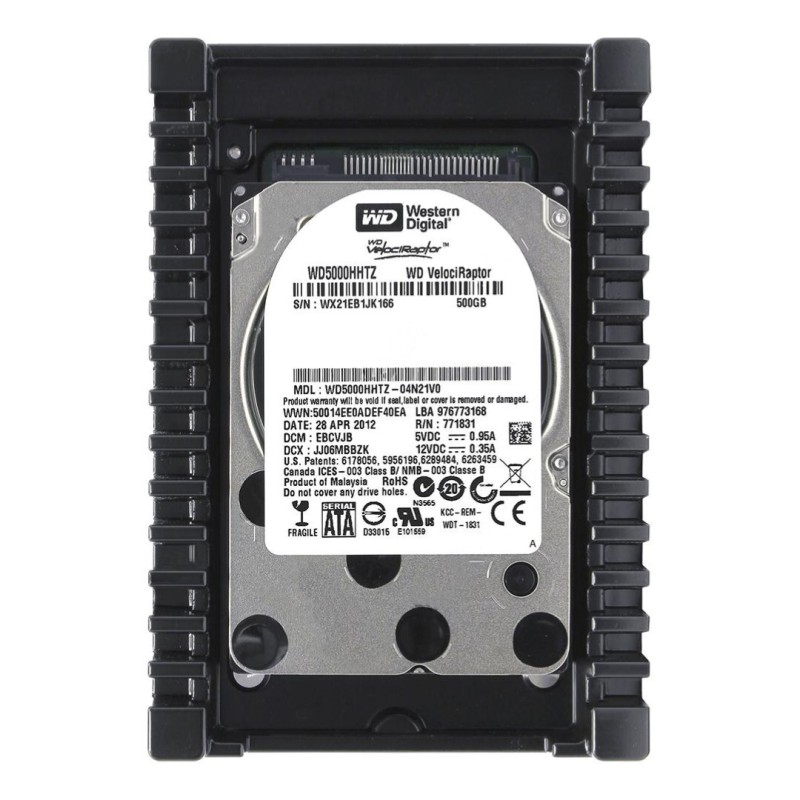 Western Digital WD5000HHTZ 500GB SATA 10000 RPM 64MB 3.5-Inch 6gb/s