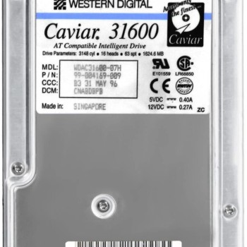 1624.6MB Hard Disk Drive HDD 1624.6MB Hard Disk Drive HDD
