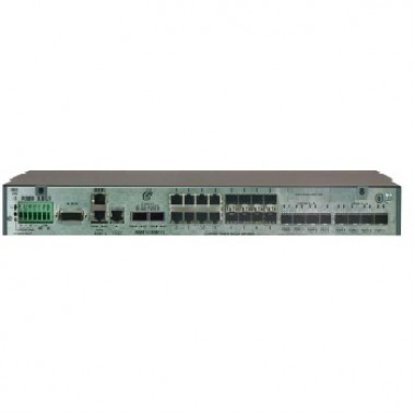 4-Port GPON 8x FE/GE Ports, 2x 10GE, DC Power Supply (SFPs not Included)