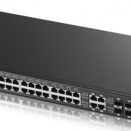 24-Port Managed L2 Fast Ethernet Gigabit Ethernet Switch with 10/100/1000 Mbps Ports