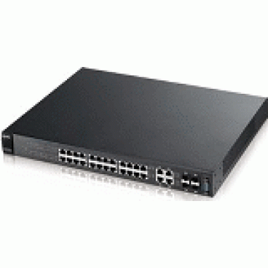 24-Port Managed L2 FE PoE+ Switch