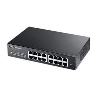 16-Port Web Managed Fanless Gigabit Ethernet L2 Switch