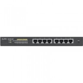 8-Port Fanless Web Managed Gigabit Ethernet PoE+ L2 Switch
