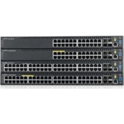 ZyXEL GS3700-24HP 24-Port L2+ PoE Web Managed Switch with 4x1GbE SFP Uplinks for Datacenter ZyXEL GS3700-24HP 24-Port L2+ PoE Web Managed Switch with 4x1GbE SFP Uplinks for Datacenter