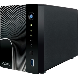 Premium NSA325 2-Bay Power Plus Media Server Network Storage (NAS) Dlna Itunes