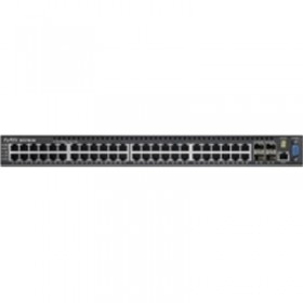 48-Port L2+ Web Managed 4x10GbE SFP Ethernet Switch with Uplink Flexibility