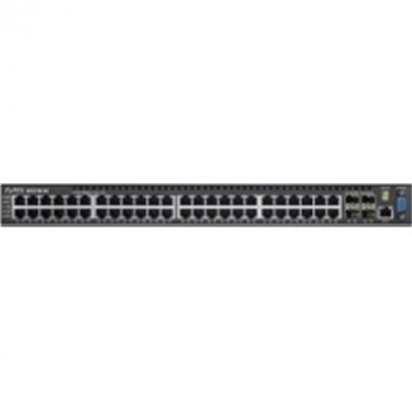 48-Port L2+ Web Managed 4x10GbE SFP Ethernet Switch with Uplink Flexibility