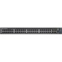 48-Port L2+ Web Managed 4x10GbE SFP Ethernet Switch with Uplink Flexibility