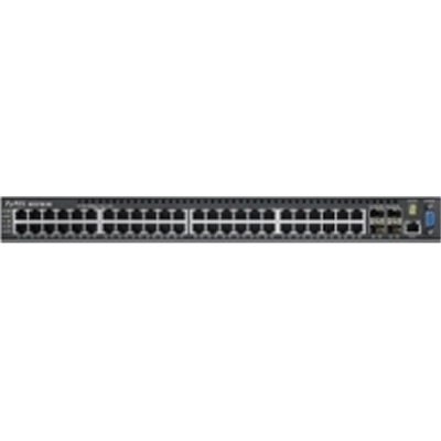 ZyXEL XGS3700-48HP 48-Port L2+ PoE Web Managed 4x10GbE Switch with Uplink Flexibility ZyXEL XGS3700-48HP 48-Port L2+ PoE Web Managed 4x10GbE Switch with Uplink Flexibility