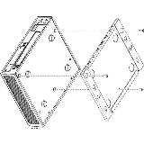 Cisco ASA5505-WALL-MNT ASA 5505 Wall Mount Kit