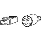 Cisco CAB-US515P-C19-US 6FT Catalyst 4500 NEMA-Cable 5-15 to IEC-C19 US Standard Power Cord